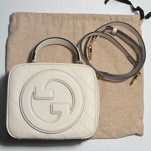Gucci Blondie Top-Handle Bag with Double G